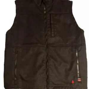 Forge FR Work Vest Mens Flame Resistant Ripstop Zipper MFRTVO-10041 Sz Large